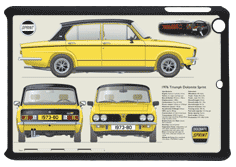 Triumph Dolomite Sprint 1973-80 Small Tablet Covers